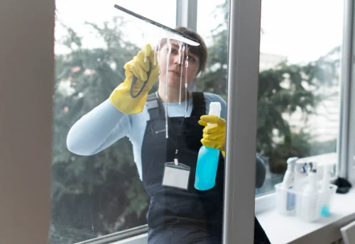 Nettoyage de vitres intérieures et extérieures au Creusot